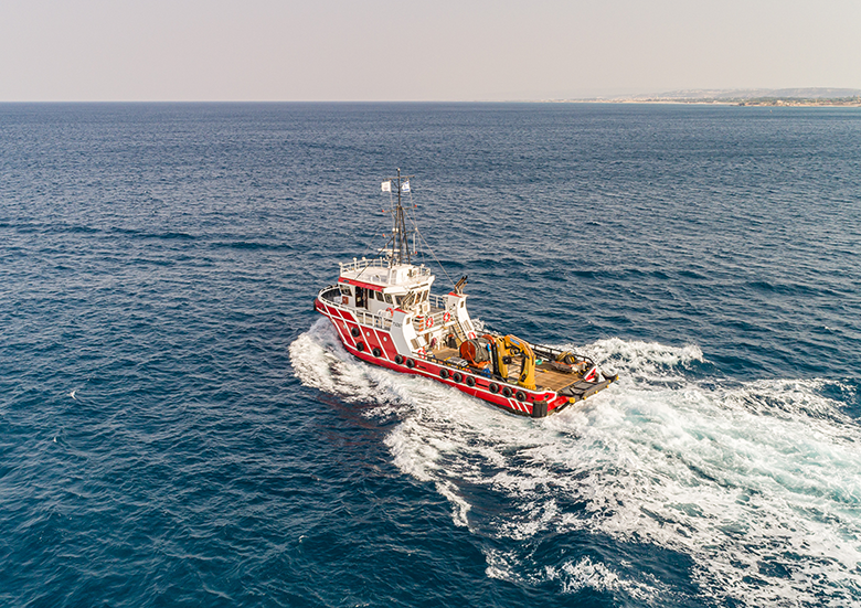 spill drill - tanker at sea